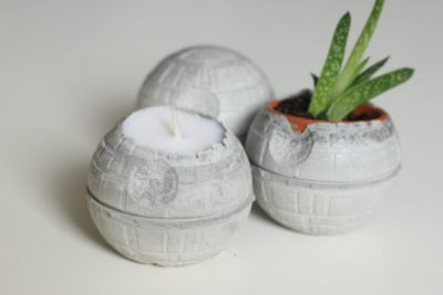 DIY Star Wars Garden Pots